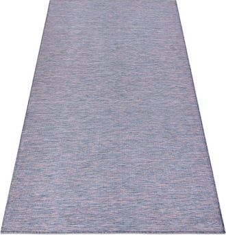 RugsX Rugsx - Alfombra Sisal Patio 2778 Tejido Plano Azul / Rosado / Beige Multicolour 175x270 Cm