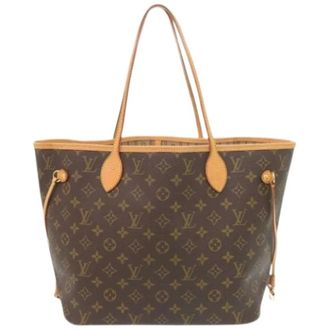 Louis Vuitton Pre-owned Tote Bags, female, Brown, Size: ONE SIZE Pre-owned Vintage Monogram Tote Bag