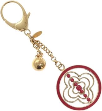 Louis Vuitton Pre-owned Accessories, female, Red, Size: ONE SIZE Pre-owned Metal Key Holder
