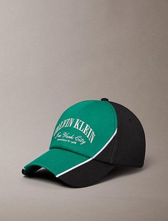 Calvin Klein Gorra de b&eacute;isbol cl&aacute;sica de dos tonos