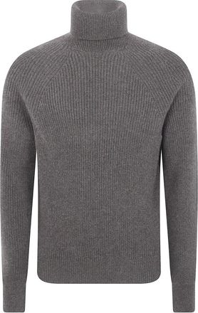 Ermenegildo Zegna Su&eacute;ter de cuello alto Z Lux Leisurewear - Knitwear - Hombre - Marr&oacute;n - XL