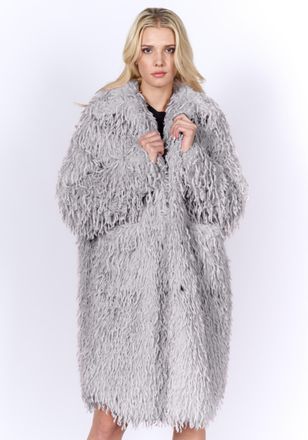 Freaky Nation Kurzmantel FREAKY NATION FairyLike-FN, Damen, Gr. M (38), grau, Oberstoff: 100% Polyester, normal, M&auml;ntel Kurzmantel