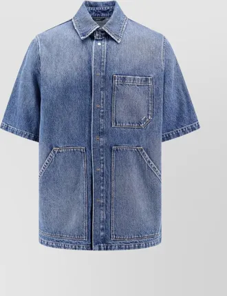 Fendi denim oversized shirt