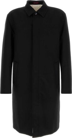 Gucci Black Wool Coat