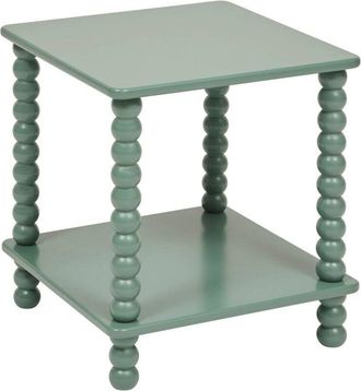 Atmosphera Atmosphera - Tavolino chamlo verde oliva 40x40cm créateur dintérieur