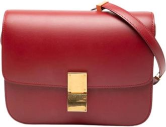 Celine Pre-owned Cross Body Bags, female, Red, Size: ONE SIZE Pre-owned Crossbody Bag