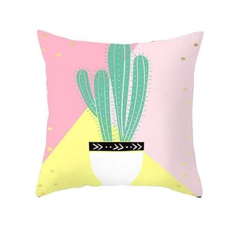 OEM Fundas De Almohada De Algod&oacute;n Y Lino Con Estampados De Plantas Y Frutas Para El Dormitorio Y La Sala De Estar, As&iacute; Como Fundas De Coj&iacute;n Para La Decora