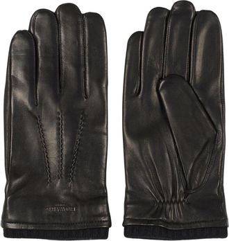 Howard London Leren Handschoenen Ted - Heren - Handschoenen - Zwart - 9 IN - Wol - Accessoires