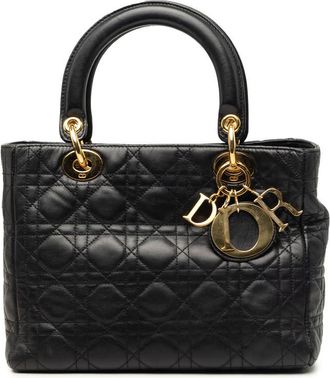 Dior Pre-owned Dior Medium Lambskin Cannage Lady Ladies ZVIPF5URMUFICIS2