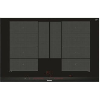SIEMENS Placa De Inducci&oacute;n 80cm 4 Fuegos 7400w Flexinduction Negra - Ex875lyv1e Siemens