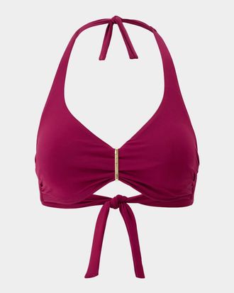 Melissa Odabash Provence Halter Bikini Top