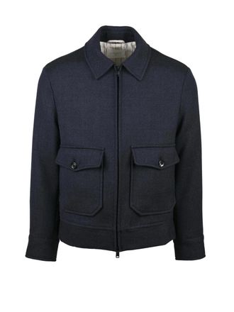 Circolo 1901 Midnight Blue Virgin Wool Jacket