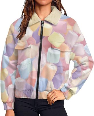 Generic Marshmallow Women Jacket Fashion Coat Outerwear Blouse Windbreaker Jackets Tops