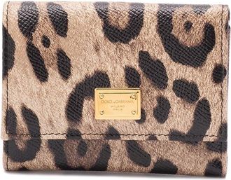 Dolce & Gabbana Leopard Print Wallet