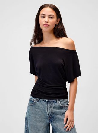 Twik Womens Boat-neck flowy T-shirt
