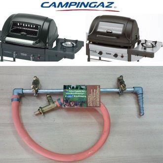 Campingaz 73471 rampa con ugelli gas barbecue campingaz texas deluxe revolution ricambio