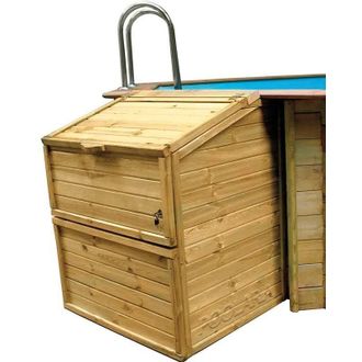 Sunbay Local Tecnico Gre Piscina De Madera - Altura 146cm
