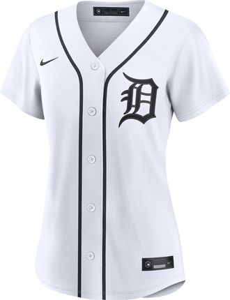 Nike Justin Verlander Detroit Tigers Nike Womens MLB Replica Jersey in White | RPW6DGHODG9-PKR