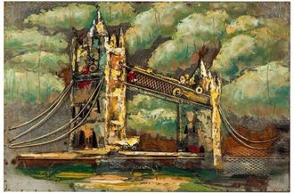 Wanderlust Deco Cuadro De Metal 120x80 Cm