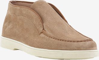 Santoni Wildleder-Dessertboots mit Gummisohle