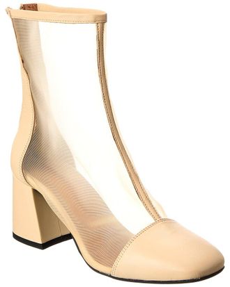 Free People Wisteria Mesh & Leather Boot