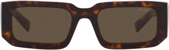 Prada Sunglasses Pr06 Ys 2 Au8 C1 Tortoise/Dark Brown Unisex