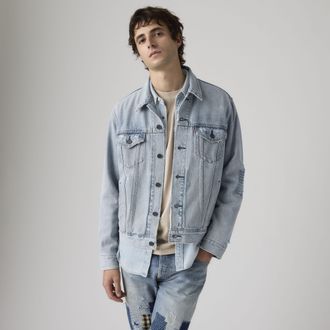 Levi's Trucker Jacket - Mens - XL - Blue