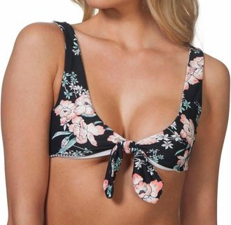 Rip Curl Nalu Reversible Bralette Top In Multi