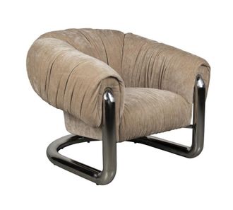Dutchbone Sill&oacute;n de terciopelo original