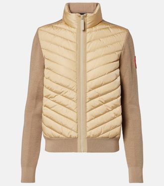 Canada Goose Chaqueta HyBridge de lana con plumas