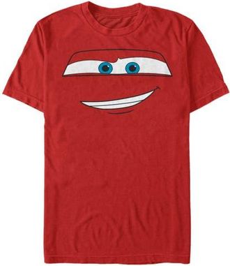 Cars Mens Cars Lightning McQueen Big Face Graphic Tee in Red at Nordstrom, Size Xxx-Large