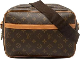 Louis Vuitton Pre-owned Cross Body Bags, female, Brown, Size: ONE SIZE Pre-owned Reporter PM