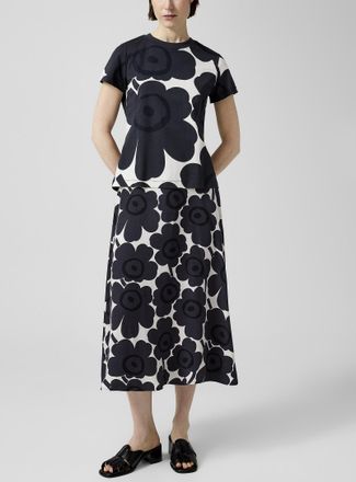 Marimekko Womens Edet Unikko maxi skirt