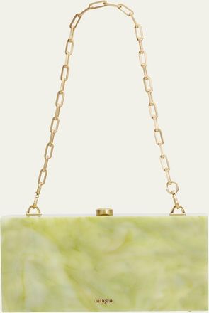 Cult Gaia The Backgammon Acrylic Board Game Clutch Bag