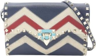 Valentino Pre-owned Cross Body Bags, female, Multicolor, Size: ONE SIZE Pre-owned Leather shoulder-bags