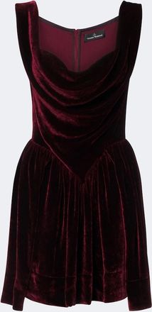 Vivienne Westwood Sunday velvet minidress