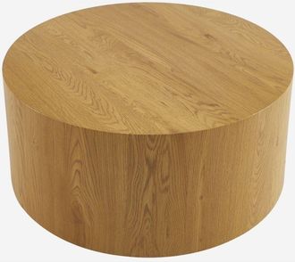 Sweeek Tavolino rotondo effetto legno