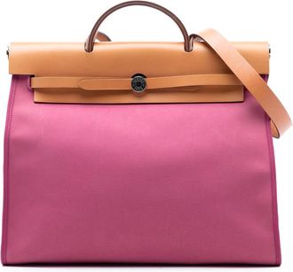 Herm&egrave;s Pre-owned Hermes Toile Herbag Zip 31 Ladies 4IT9Q2ZXPFJN8B9U