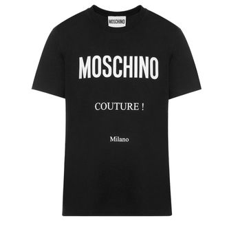 Moschino Couture Milano Zwart T-shirt