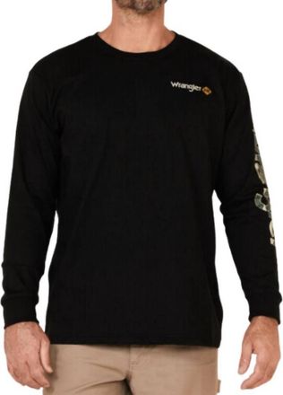 Wrangler Mens Fire Resistant T-Shirt In Black