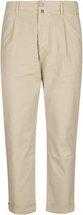 Jacob Cohen Henry Chino - Heren - Chinos - Beige - W35 - Katoen - Broeken