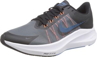 Nike Zoom Winflo 5 Run Shield, Mens Running Shoes, Dk Smoke Grey Black Coast Total Orange White, 7.5 UK