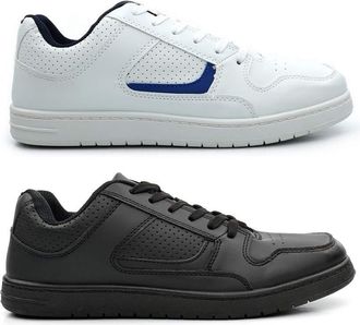 Generic Mens Skate Shoes Size 6 Boys Trainers Size 12 Comfort Trainer Mens Comfort Trainer Skate Shoe Lace Up Fastening Trainers Casual Lace Up Fastening Size