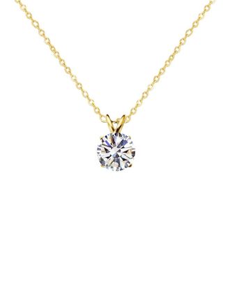 Liv Oliver 18K Plated Cz Necklace