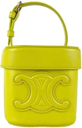 Celine Pre-owned Bucket Bags, female, Green, Size: ONE SIZE Pre-owned Vintage Bucket Bag