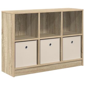 vidaXL Aparador Con Caj&oacute;n Roble Sonoma 88,5 X 27,5 X 63,5 Cm Vidaxl