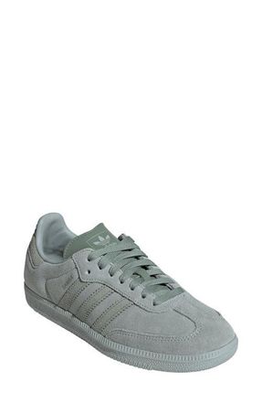 adidas Gender Inclusive Samba OG Sneaker in Wonder Sage/Silver Green at Nordstrom, Size 10.5 Womens