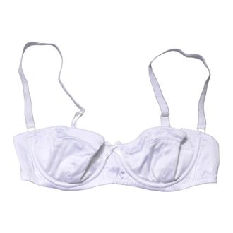 Dolce & Gabbana Bras, female, White, Size: S Semi-Pad Underwire Balconette Bra