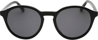 Banana Republic Womens Banana Republic Royce Grey Lens Black Sunglasses - Size: ONE size