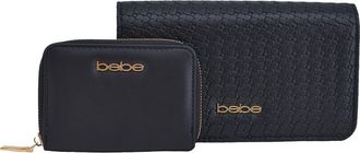 Bebe Otto Crossbody Bag with Matching Wallet in Black at Nordstrom Rack